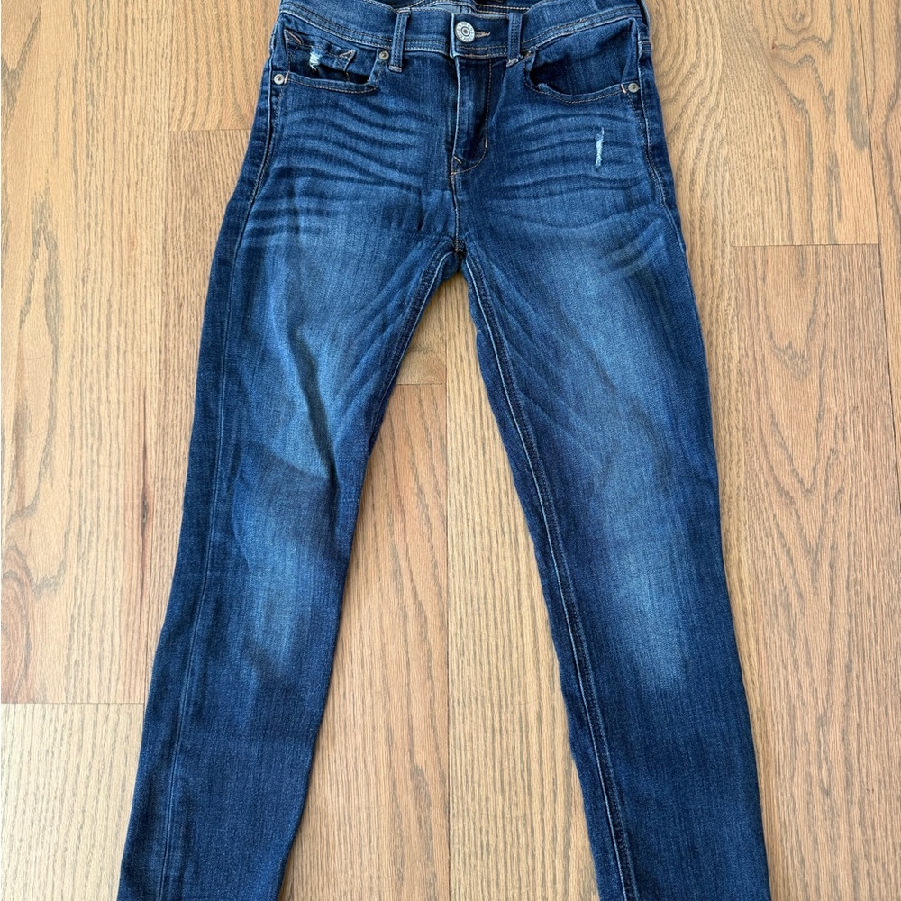 Express Dark Blue Skinny Women's Jeans